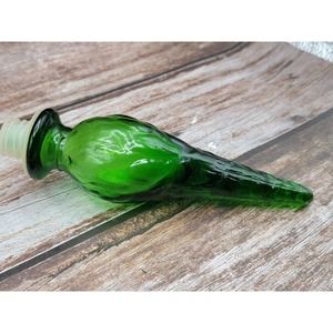 Vintage green empoli bottle stopper
